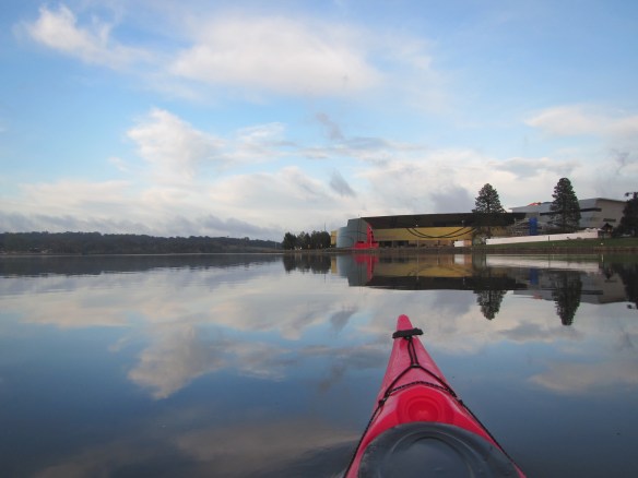 Mirror reflections of the National Museum