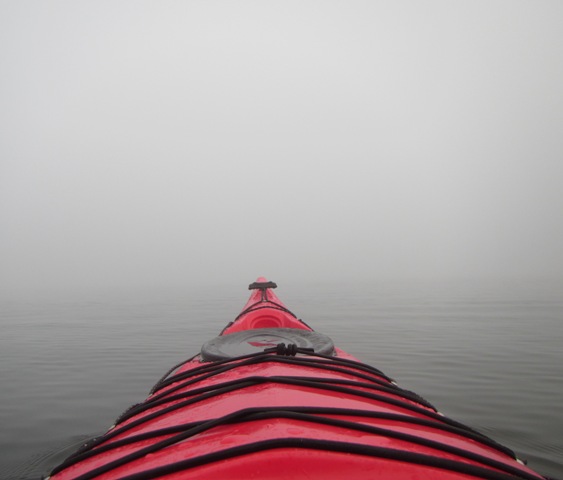 Did you see it...because I certainly didn't. At one point the visability was down to 3 metres......OH YEAH