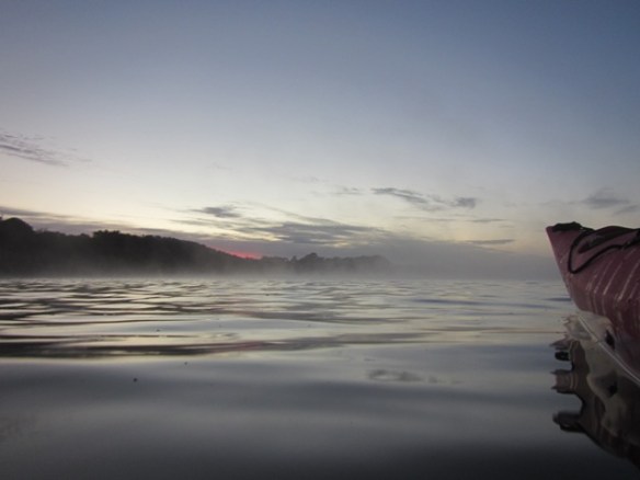 Then the morning began to give me idea of what colour it would treat me.