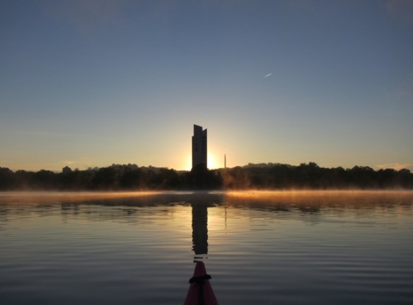 The parting of the red mist.