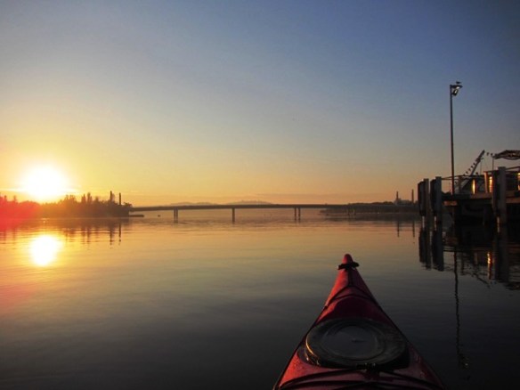 Like a sheet of glass.