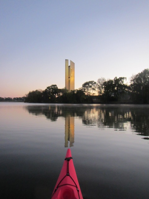6.26am: Its so nice when the water is so smooth like this. 