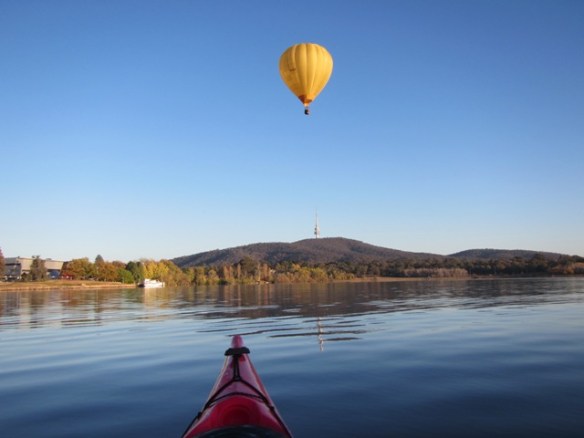 The balloons are such a part of the Canberra landscape. 