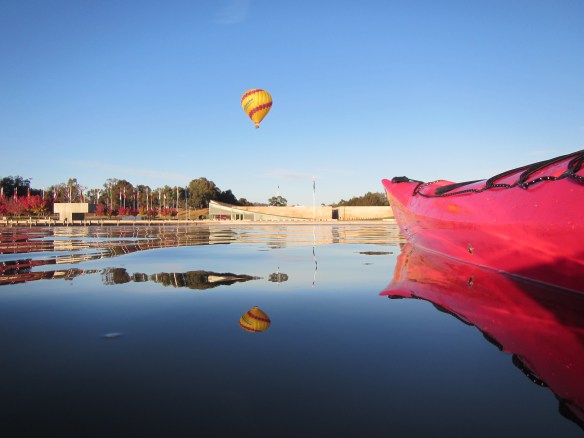 With crystal clear skies