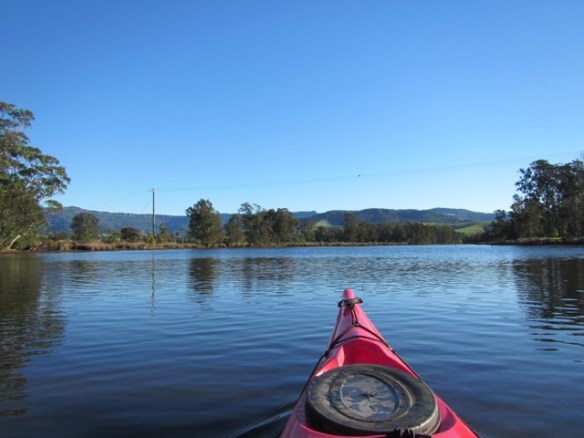Heading west towards the mountains on Crooked River