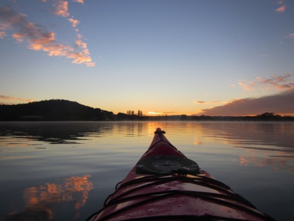 I found myself just floating away waiting for the sun to pop up.