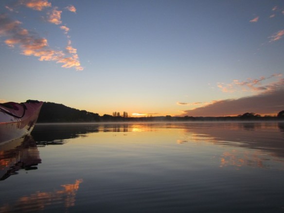 Moments before ignition