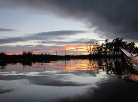It's always a calm and peaceful paddle in here.