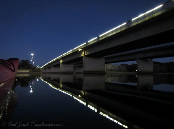 Great reflections from Kings Avenue Bridge as I headed into the Main Basin  
