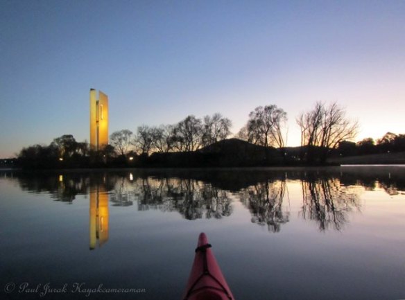 Every where you looked there was mirror reflections 