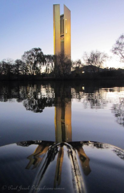Canberra's Golden Lightsaber 