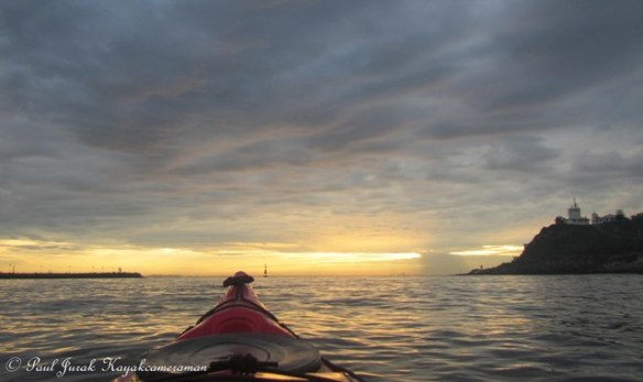 You can even see the storms out to sea.