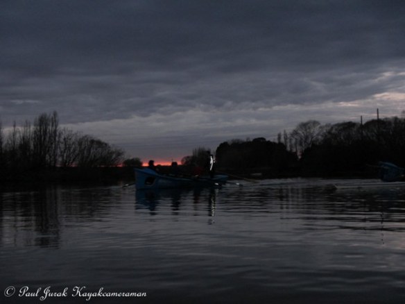 The surf ski boats were out and about getting ready to go through there passes. 