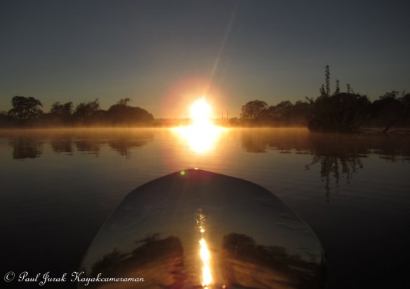 The parting of Lake Burley Griffin 