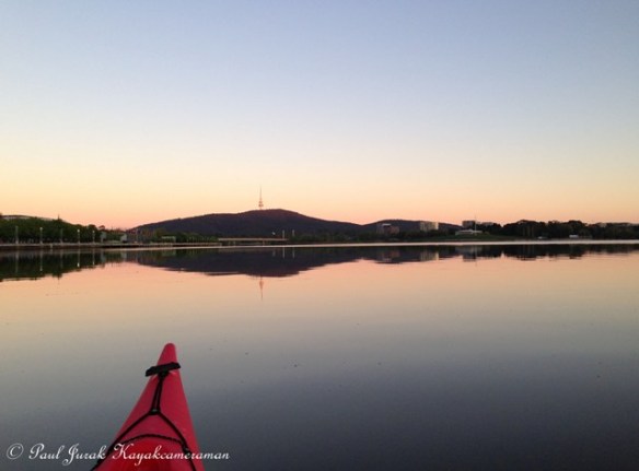 Slicing my way into the main basin.