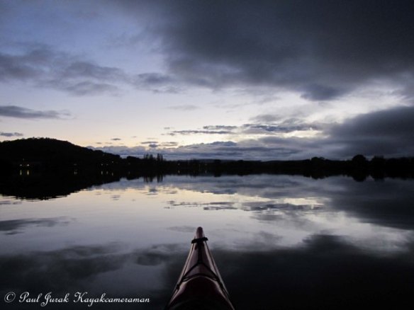 5.39am: 5.39am: Seeing double this morning as the water was so glassy