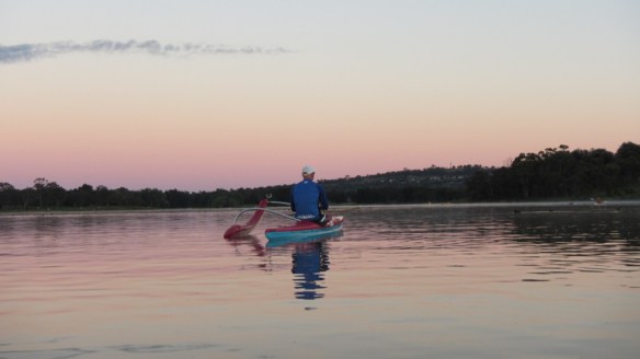 Simon admiring the soft tones.