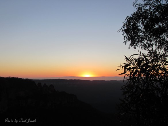 The beginning of another beautiful day