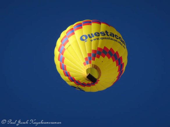 Love seeing the Questacon Balloon in the sky.