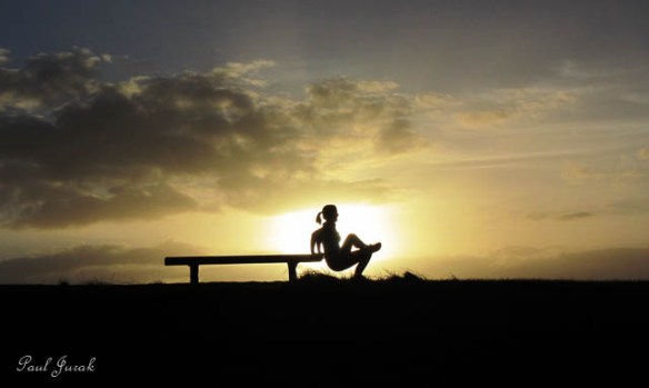 It doesn't matter how you experience your sunrise, the main thing is that you are there to see it