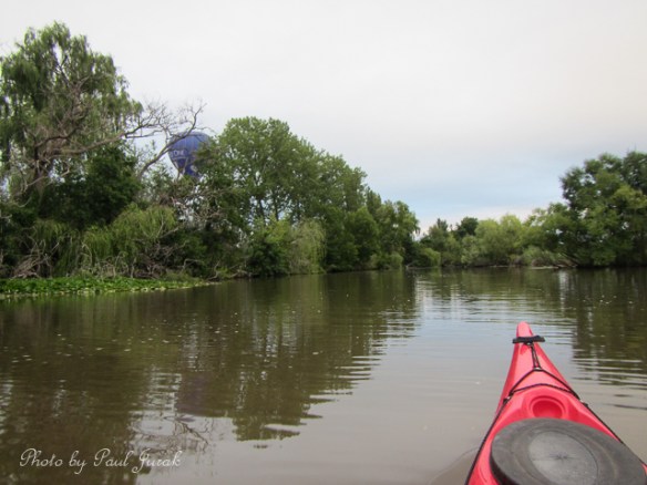 But I'm just floating along enjoying the calm conditions 