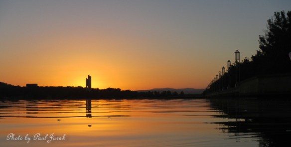 6.06am: Here we go the morning glow is just beginning.