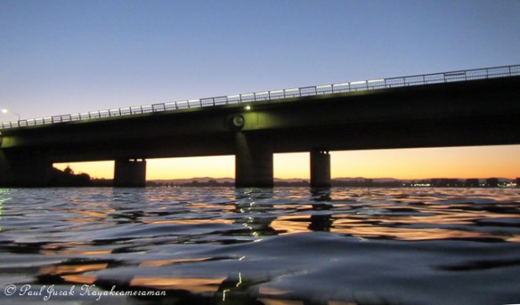 I just love how the early light bounces on the water.