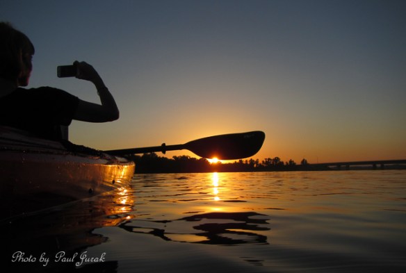 In drift mode, how could you not especially when there is a sunrise like this taking place. 