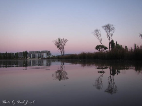 I love paddling on gorgeous pastel tones