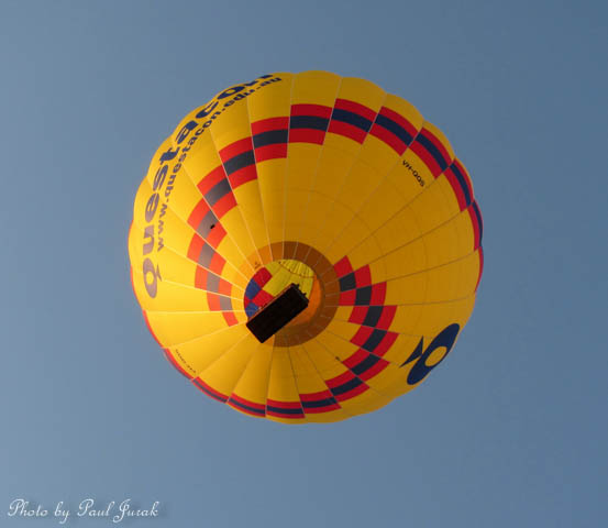 It was that close you could nearly touch it