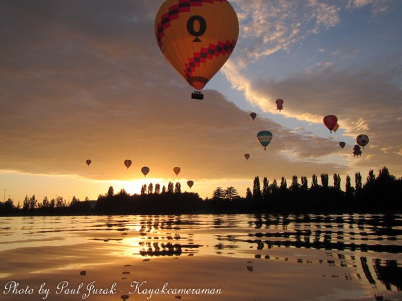 It's amazing how quite it is out on the water. 