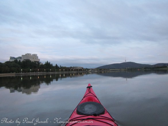 Initially I had the entire main basin to myself. 