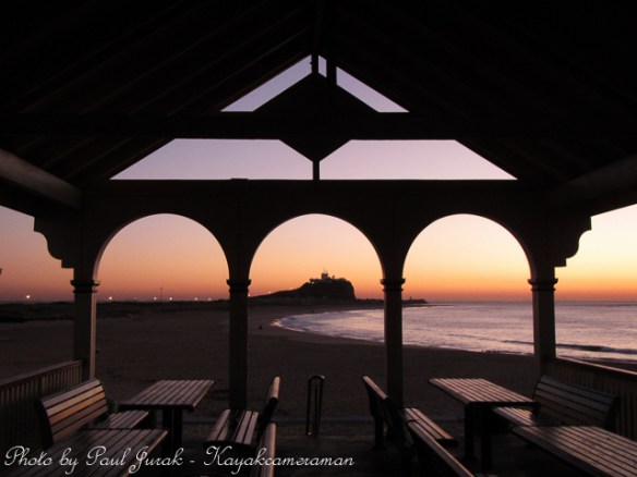 Sunrise at Nobbys Beach 