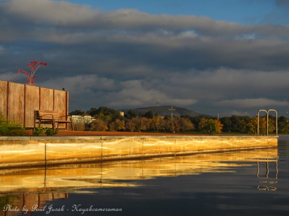 It was such a peaceful paddle this morning 
