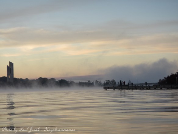 Then the mist rolled in from the East Basin creating a beautiful atmosphere. 