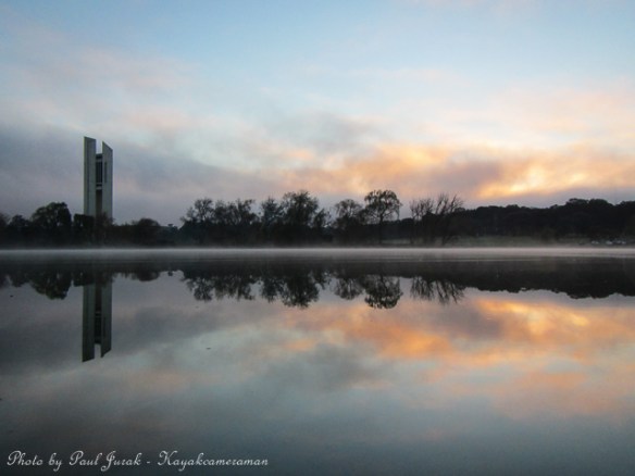 7.21am: The sun started to burn through 